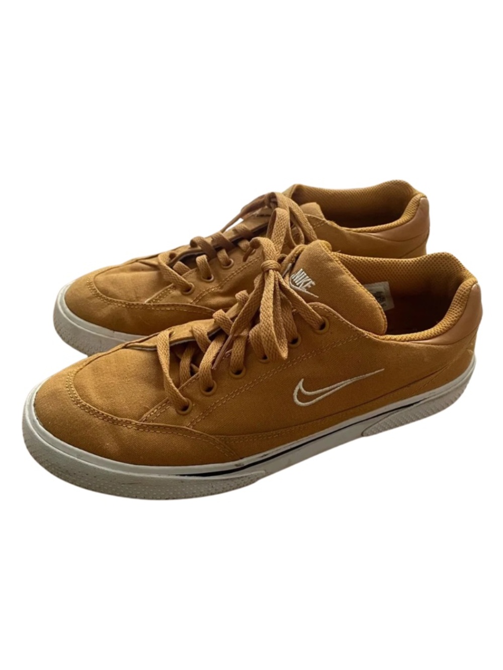 Nike Women 8.5 Low-Top Sneakers Retro Desert Ochre # 0237
